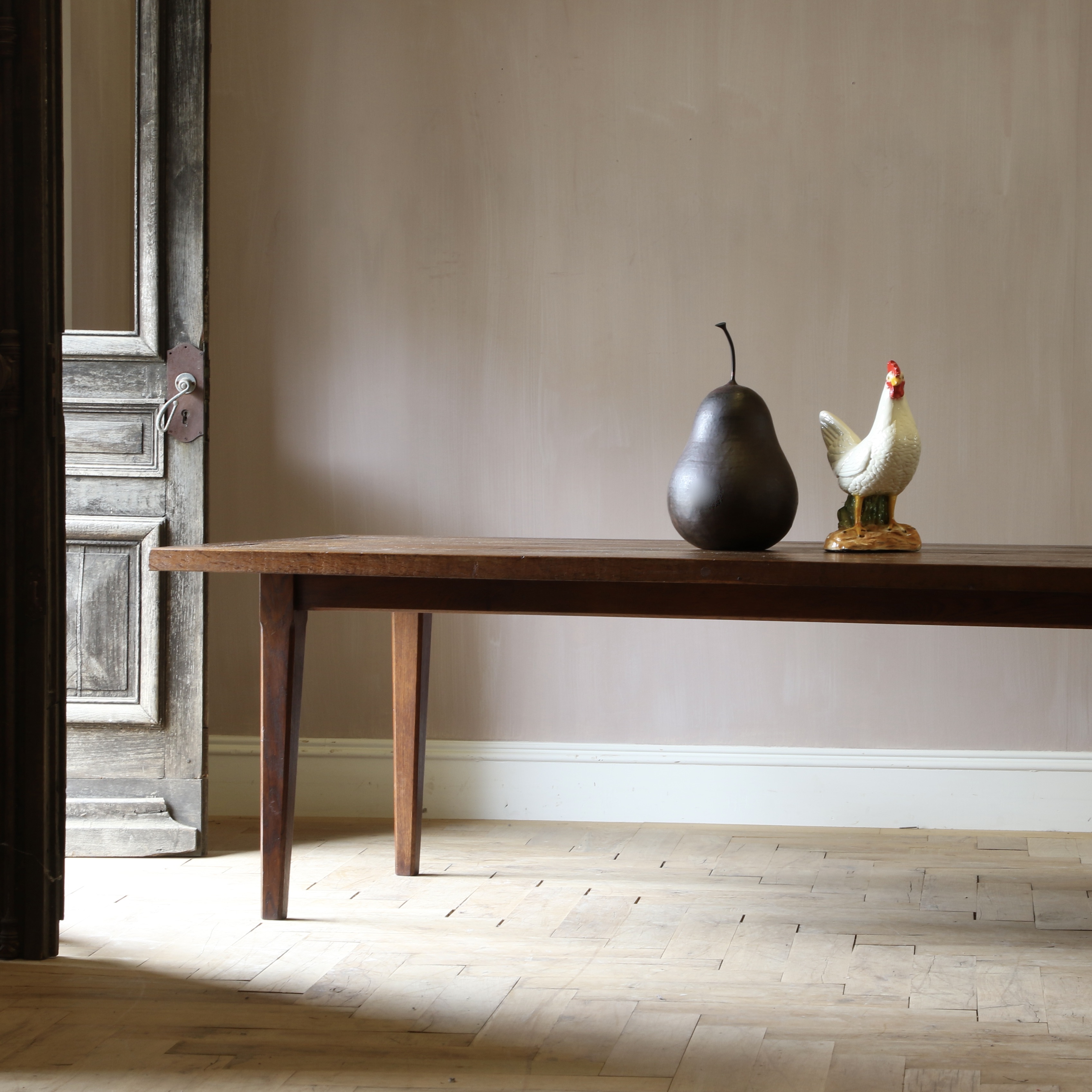 French Oak Dining Table